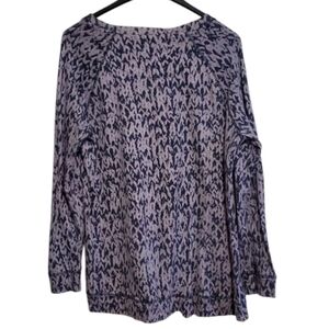 Relativity Blue Long Sleeve Boxy Tunic